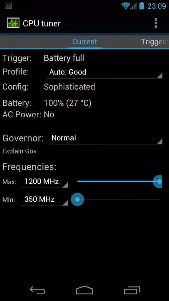 C�P�U� �T�u�n�e�r� Screenshots