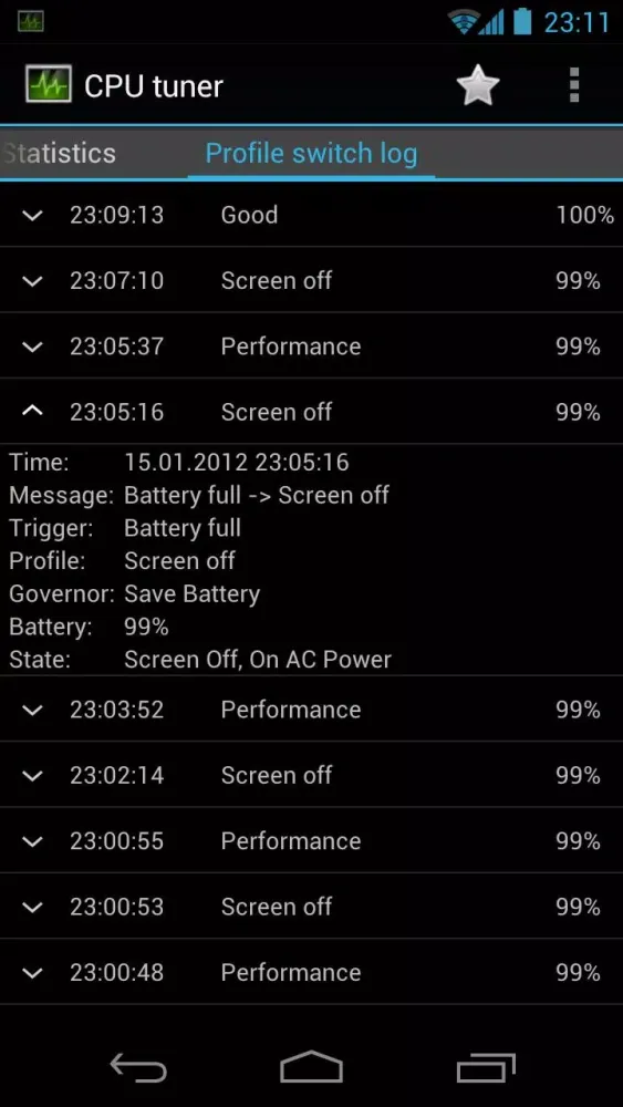 C�P�U� �T�u�n�e�r� Screenshots