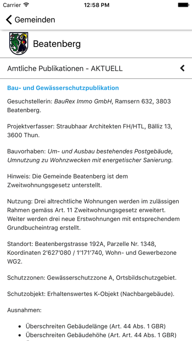 Anzeiger Interlaken Screenshots