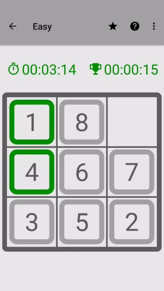 15 Puzzle: Sliding Puzzle Game Screenshots