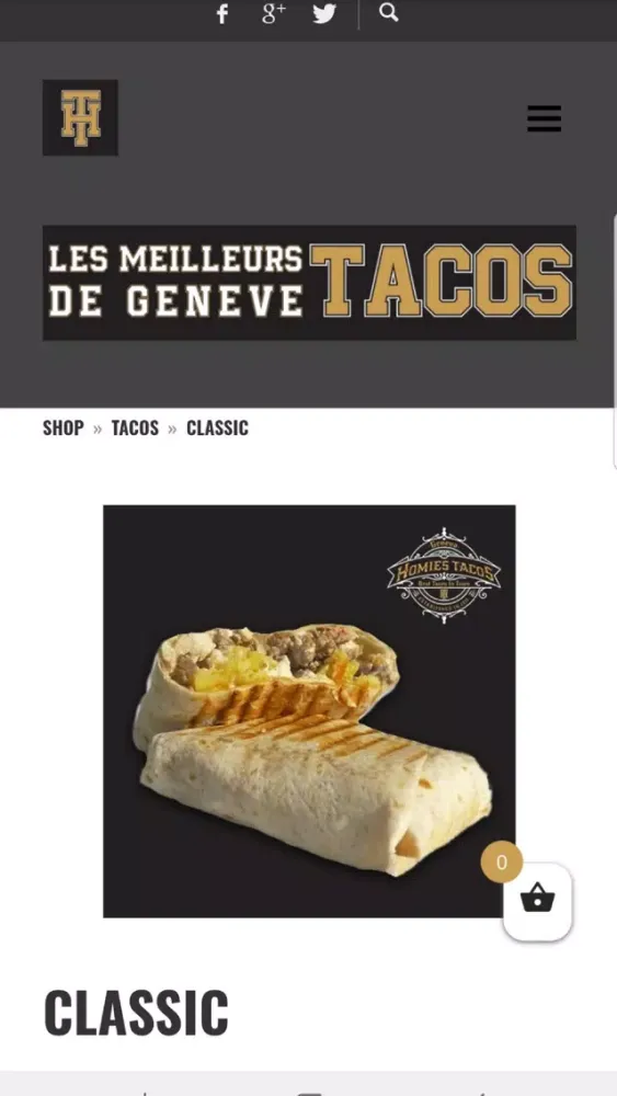 Zrzuty ekranu Homies Tacos