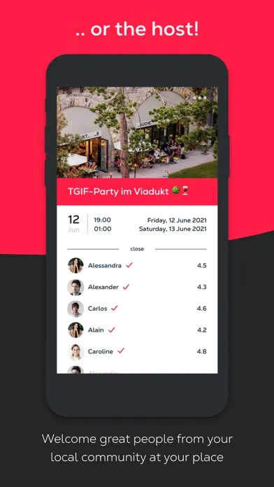 Tangkapan layar Invite - Party Around You