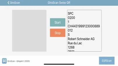 Tangkapan layar GiroScan
