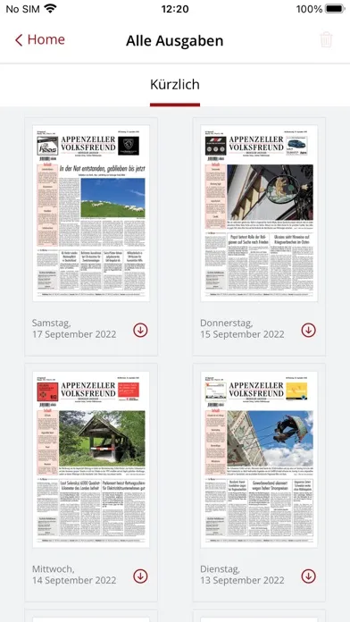 Appenzeller Volksfreund Screenshots