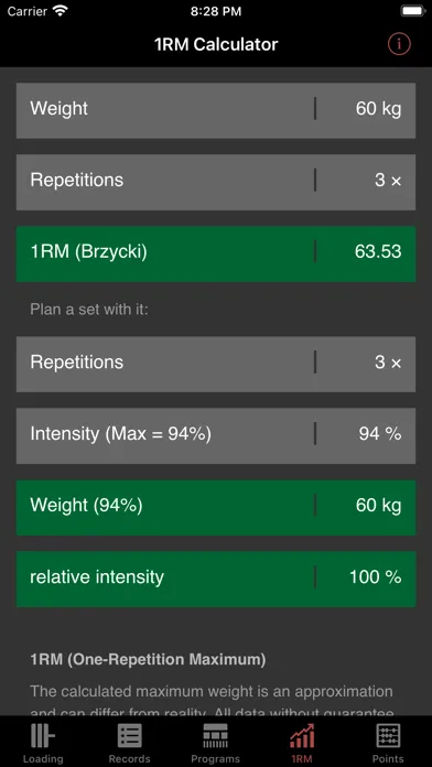 Olympic Weightlifting App Ekran Görüntüleri