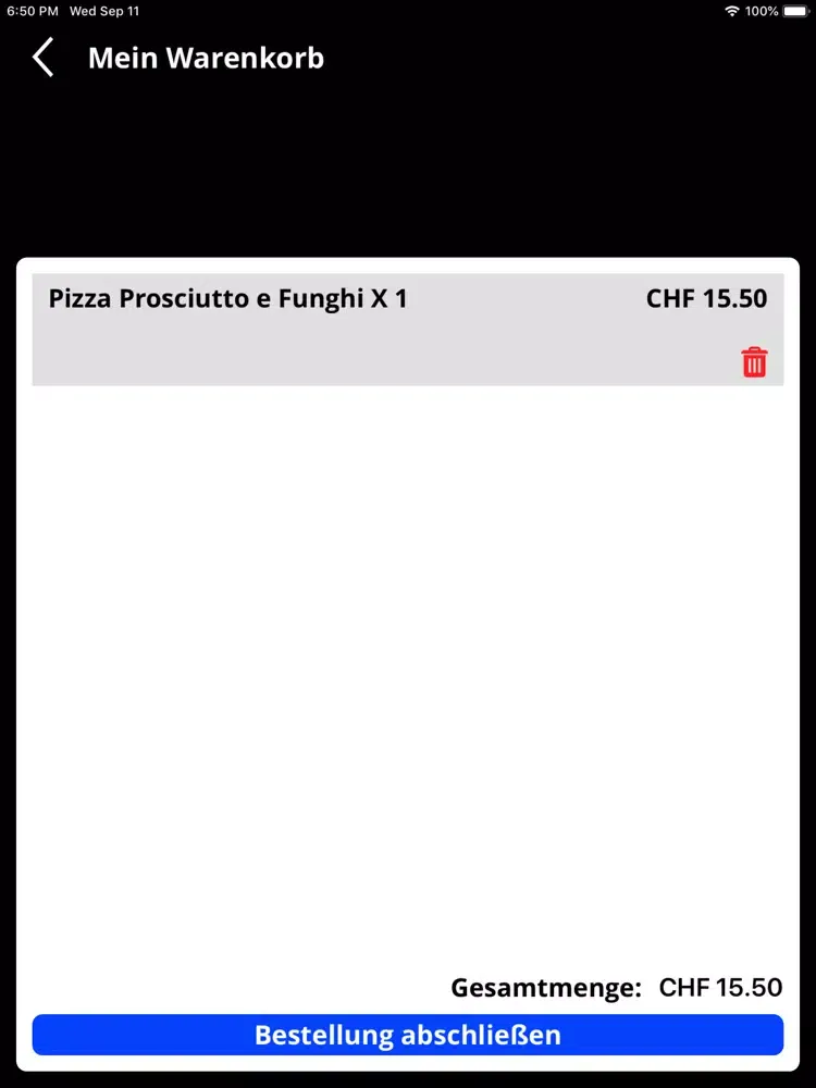 Peppone Pizza iPad 應用截圖