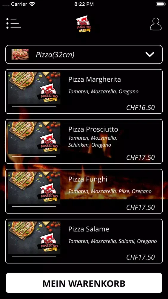 Capturas de pantalla de Pizza Maestro Basel