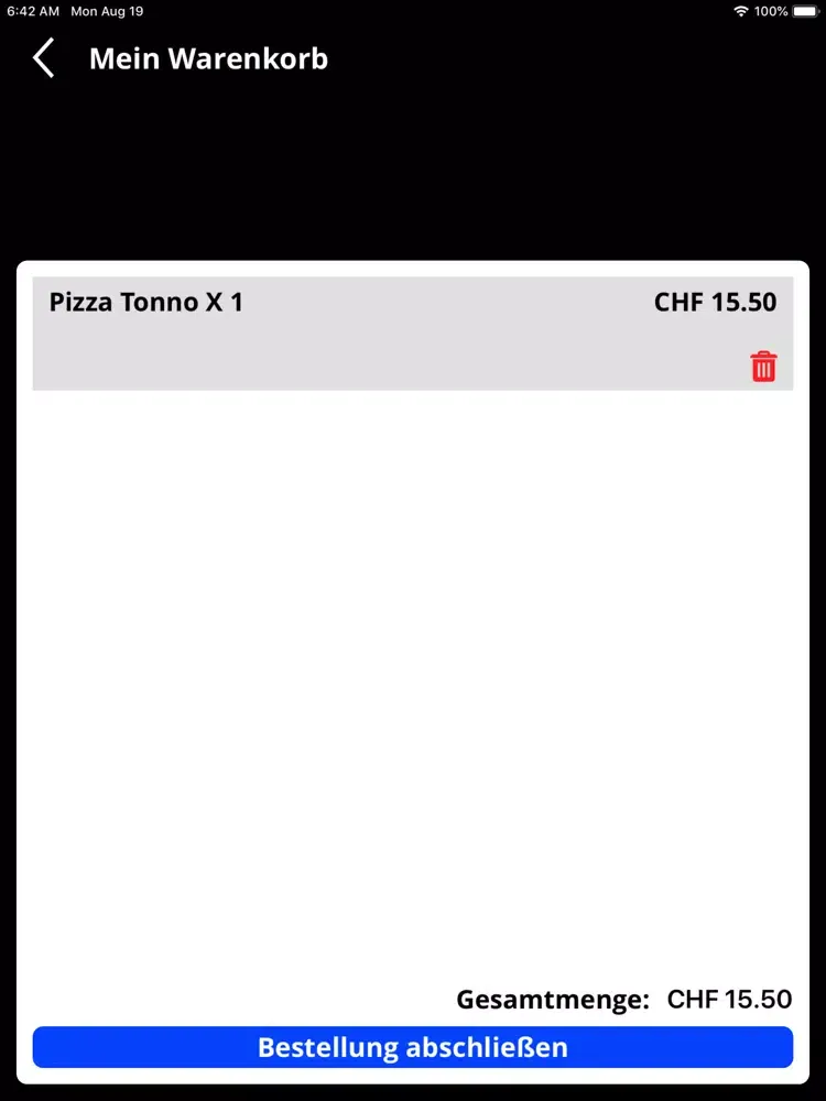 تصاویر Pizza Kurier Vulcano iPad 
