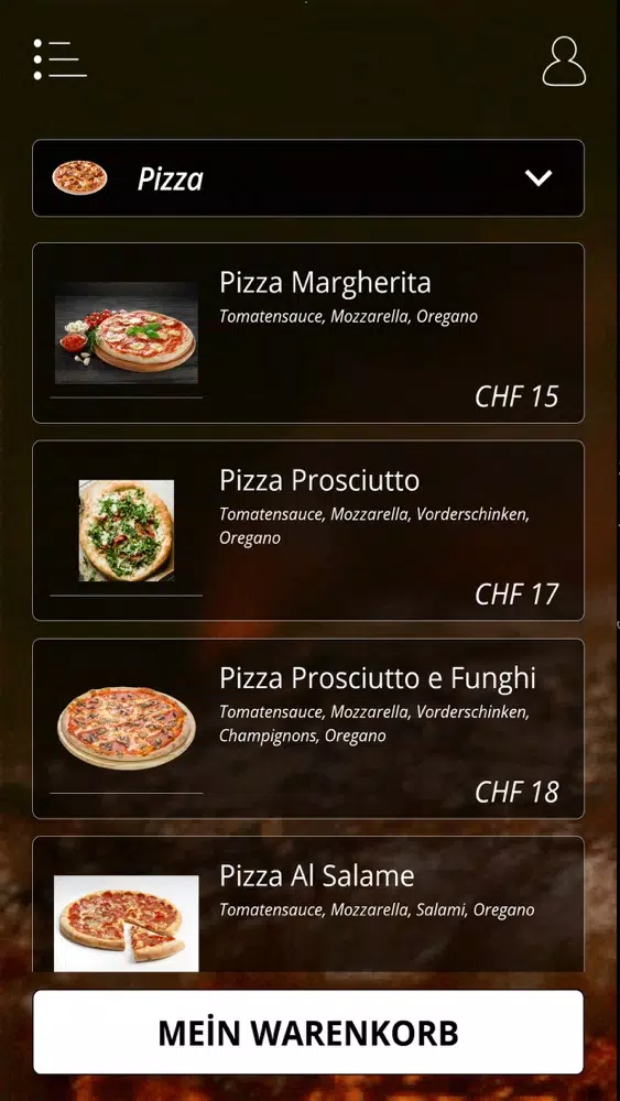 Tangkapan skrin Pizzeria Due Fratelli