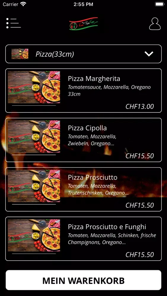 Wyland Pizza Kurier應用截圖