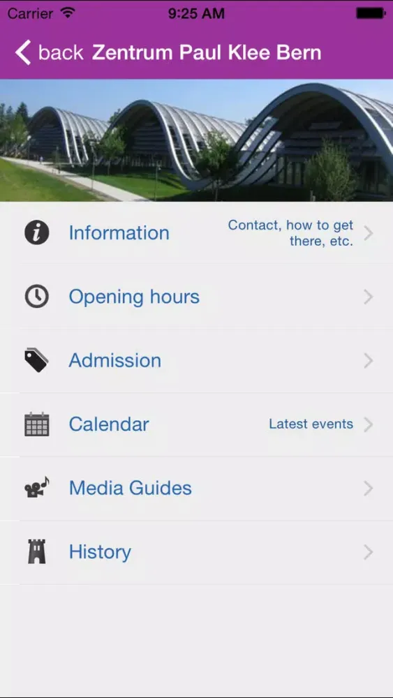 Museen Bern Screenshots