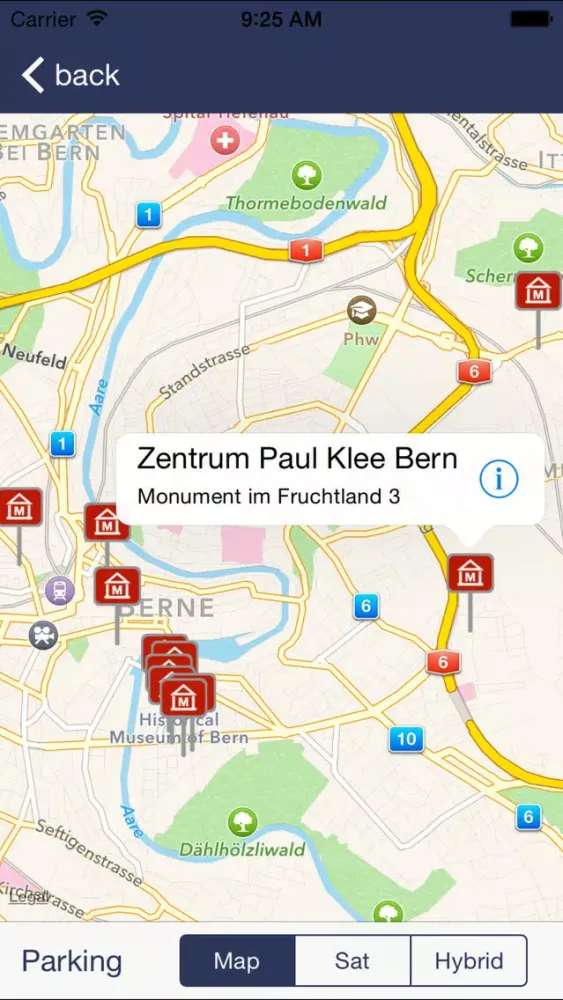 Museen Bern Screenshots