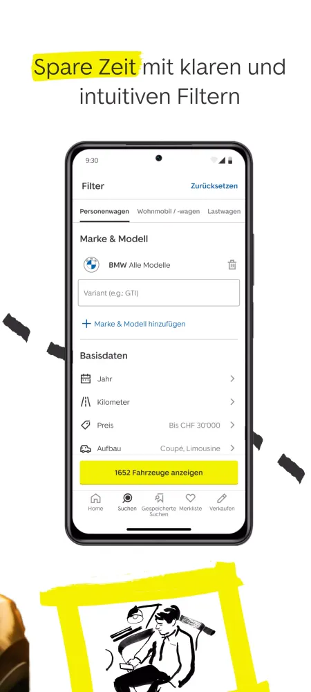 AutoScout24 Switzerland Screenshots