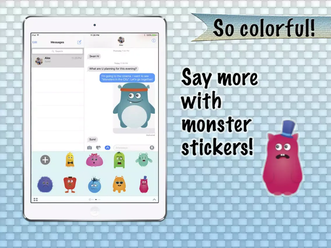 Zrzuty ekranu My Emoji - create stickers with personal touch iPad 