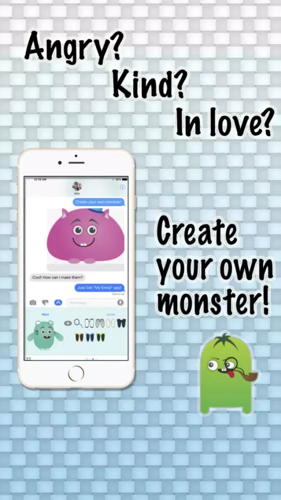 Zrzuty ekranu My Emoji - create stickers with personal touch