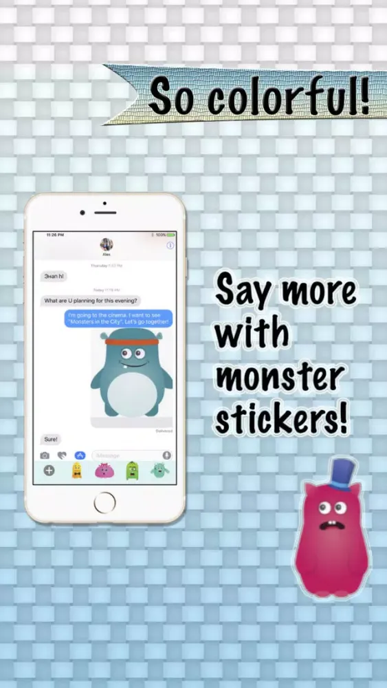 Zrzuty ekranu My Emoji - create stickers with personal touch