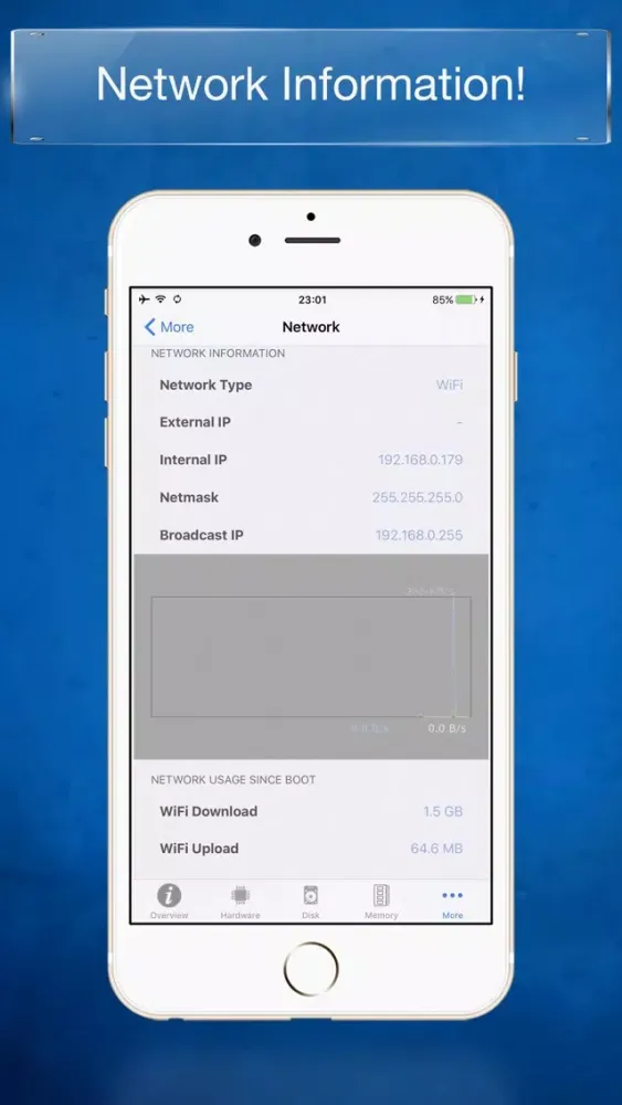Tangkapan layar System Info - Device information