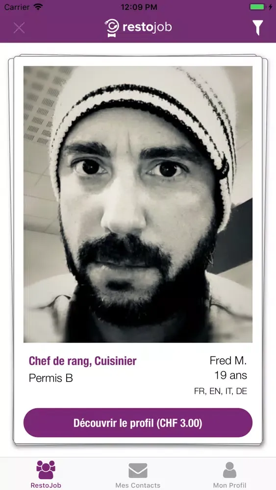 Screenshot di RestoJob