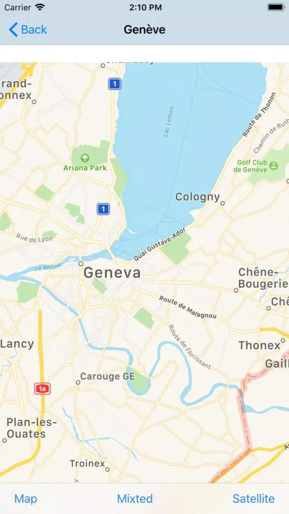 Suisse NPA سکرین شاٹس