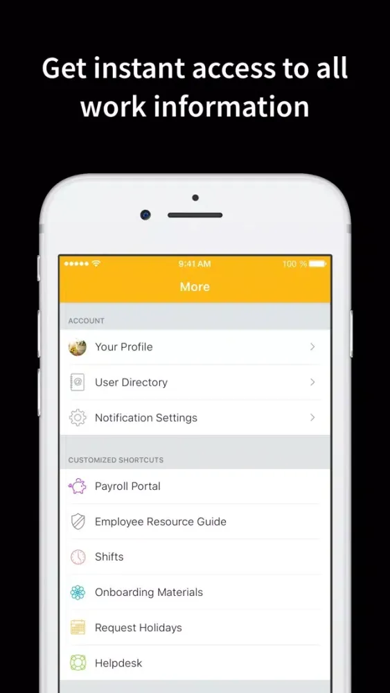 Snack Chat - Employee App应用截图