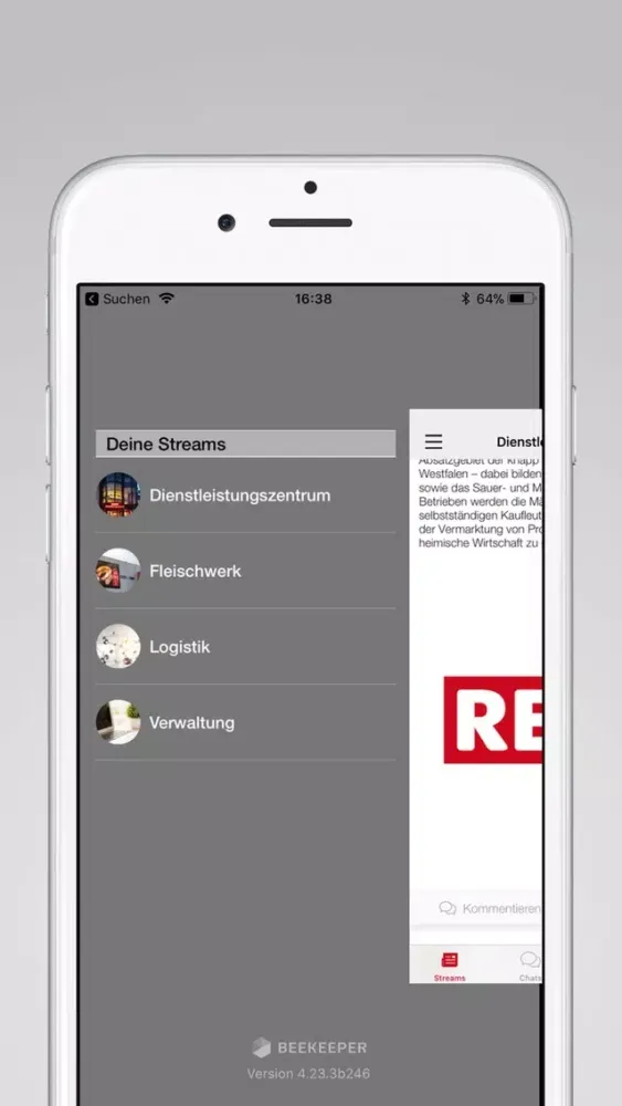 Скриншоты MEIN REDO - Mitarbeiter-App