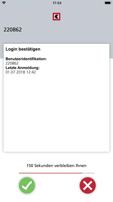 Captures d'écran de BEKB smartLogin