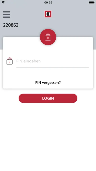 Captures d'écran de BEKB smartLogin