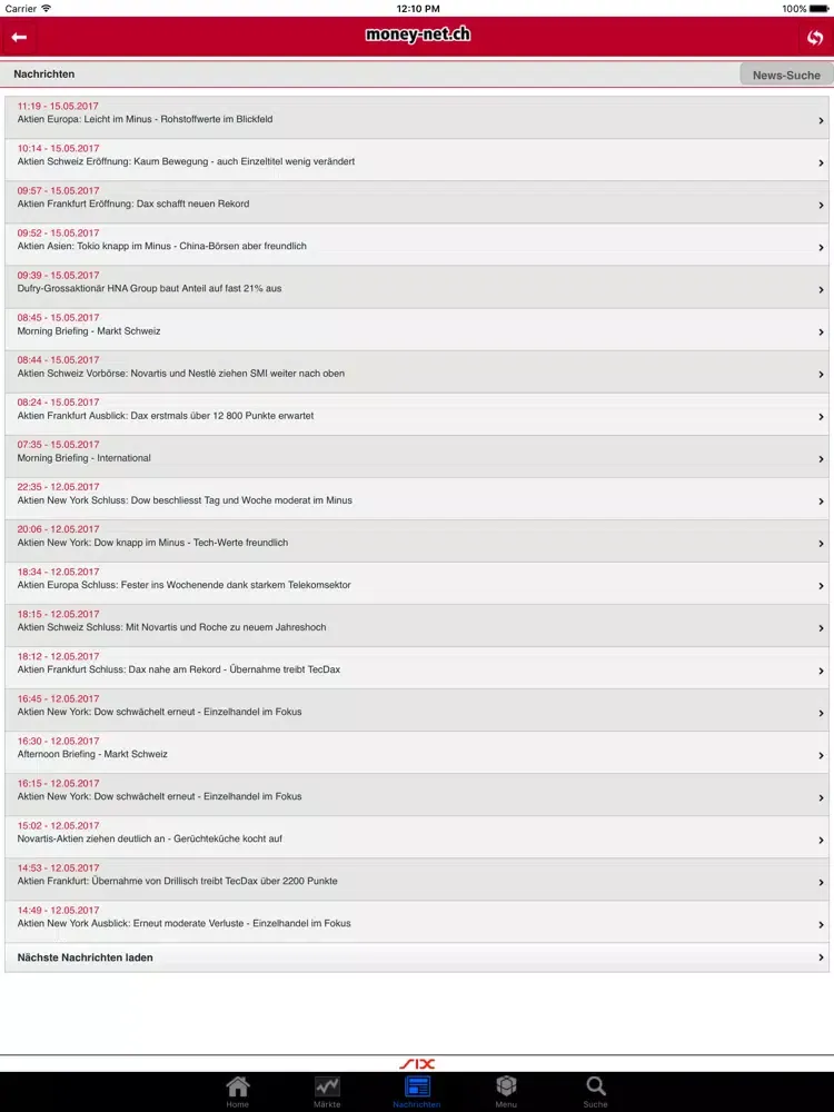 money-net iPad  Screenshots