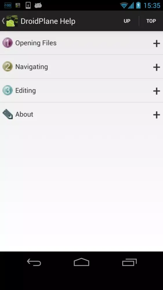 Capturas de pantalla de DroidPlane