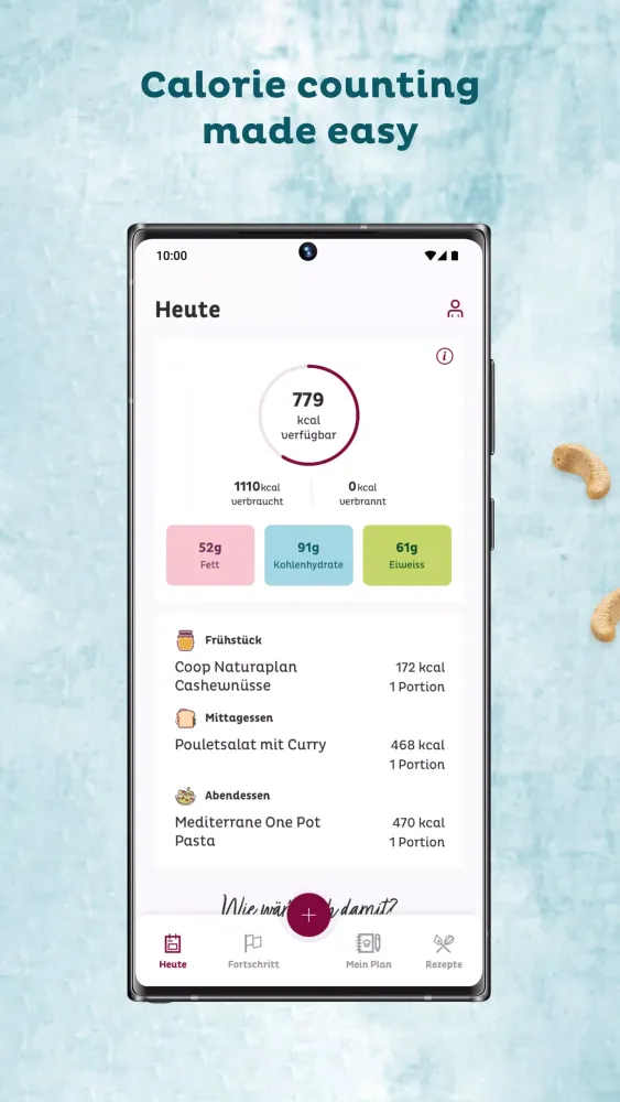 تصاویر Betty Bossi - Calorie Counter