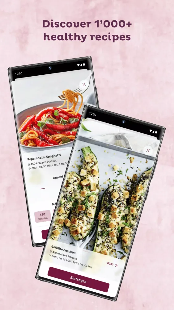 تصاویر Betty Bossi - Calorie Counter