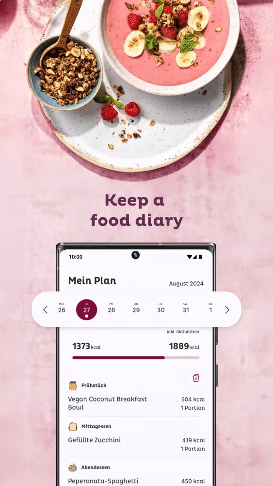 تصاویر Betty Bossi - Calorie Counter
