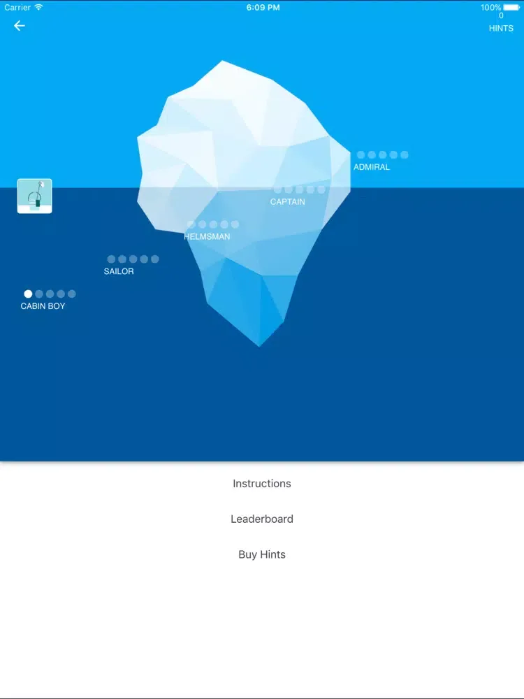 ภาพหน้าจอของ Bimaru logical iPad 