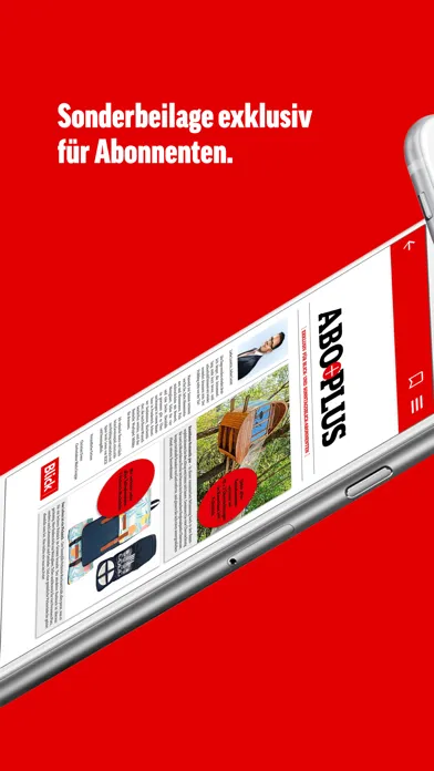 Скриншоты SonntagsBlick E-Paper