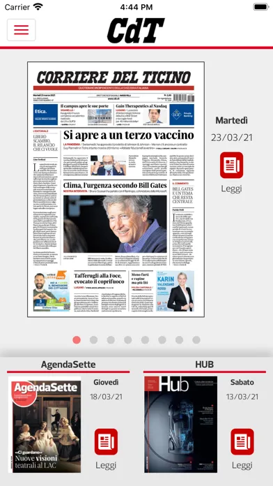 Zrzuty ekranu CdT E-paper