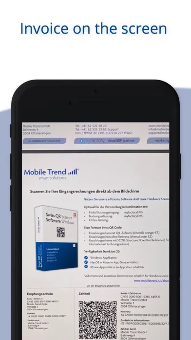 Mobile Swiss QR Scan স্ক্রিনশট