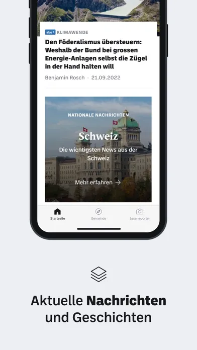 ภาพหน้าจอของ Nidwaldner Zeitung News