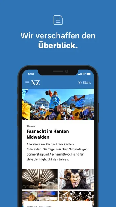 ภาพหน้าจอของ Nidwaldner Zeitung News