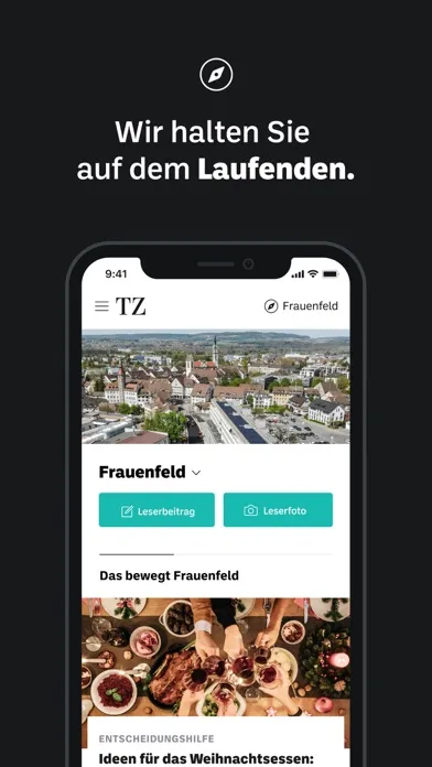 Capturas de pantalla de Thurgauer Zeitung News