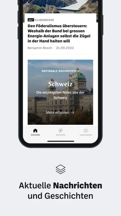 Capturas de pantalla de Thurgauer Zeitung News