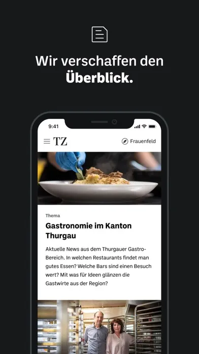 Capturas de pantalla de Thurgauer Zeitung News
