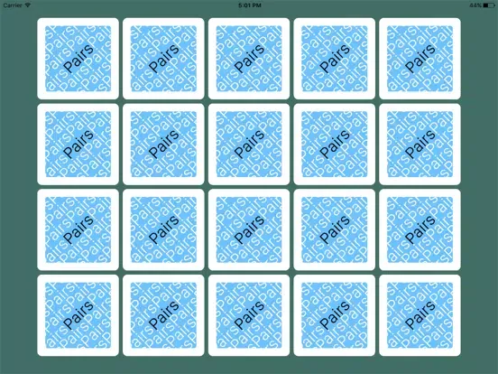 Pairs: The Game iPad  Ekran Görüntüleri