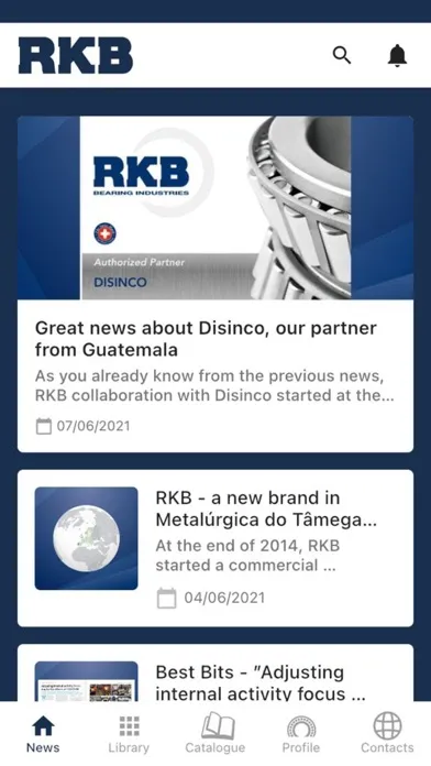 RKB Bearings سکرین شاٹس