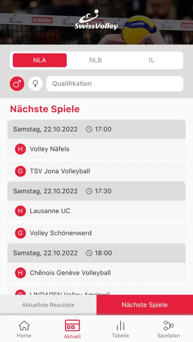 Скриншоты Swiss Volley Indoor