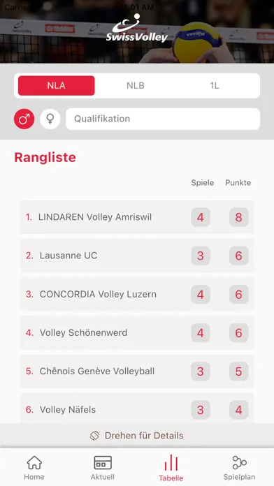 Скриншоты Swiss Volley Indoor