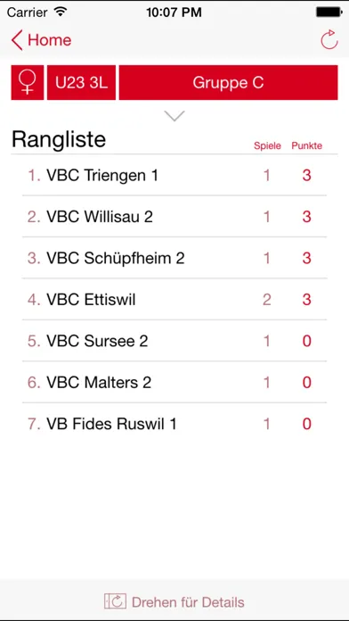 SVRI Innerschweizer Volleyball Screenshots