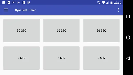Gym Rest Timer Screenshots