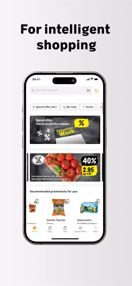 Coop's online supermarket Screenshots