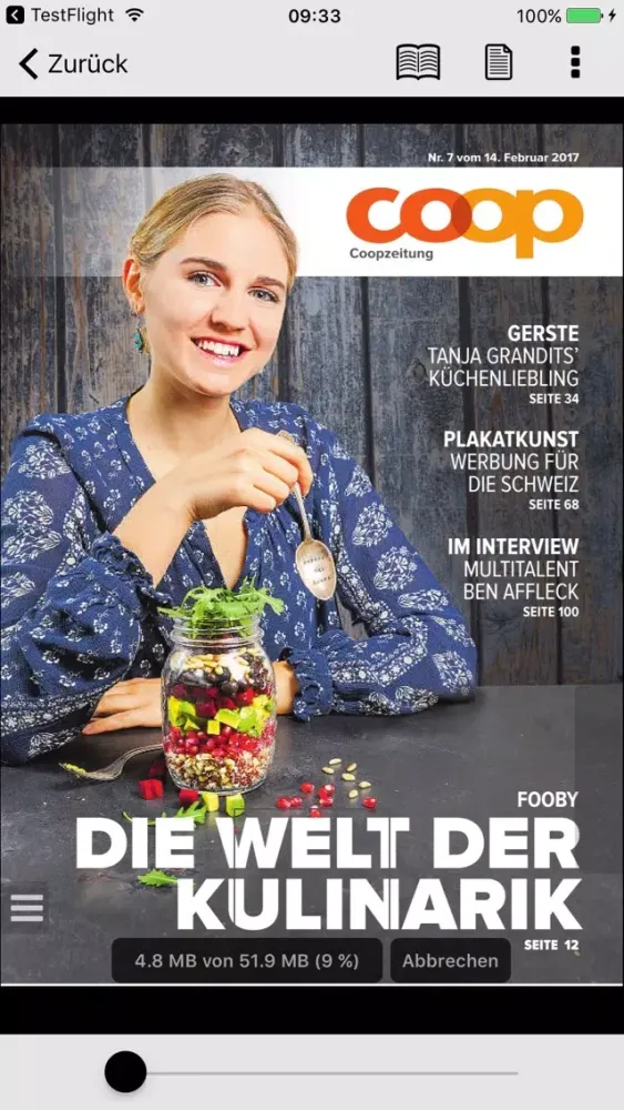 Coopzeitung Ekran Görüntüleri