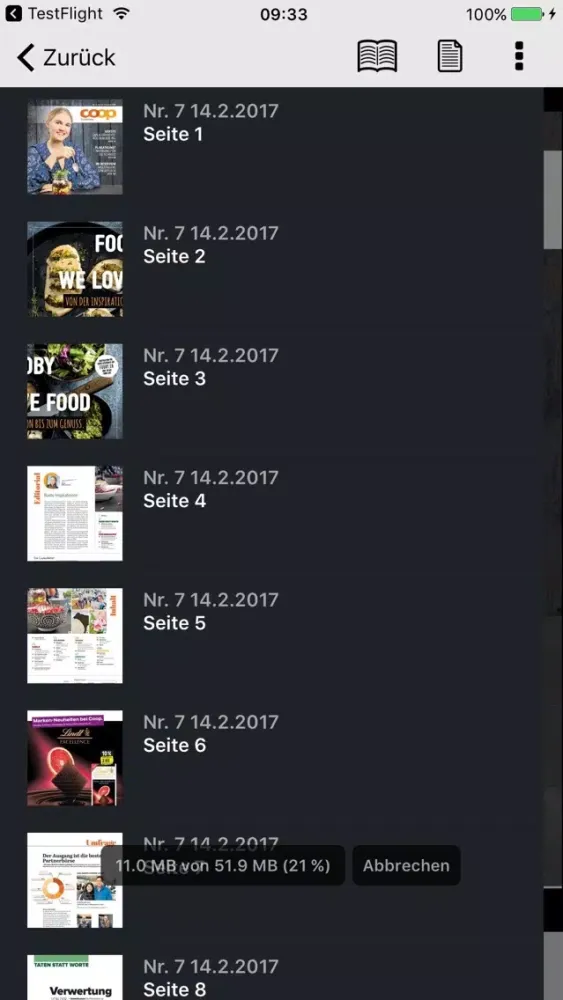 Coopzeitung Ekran Görüntüleri